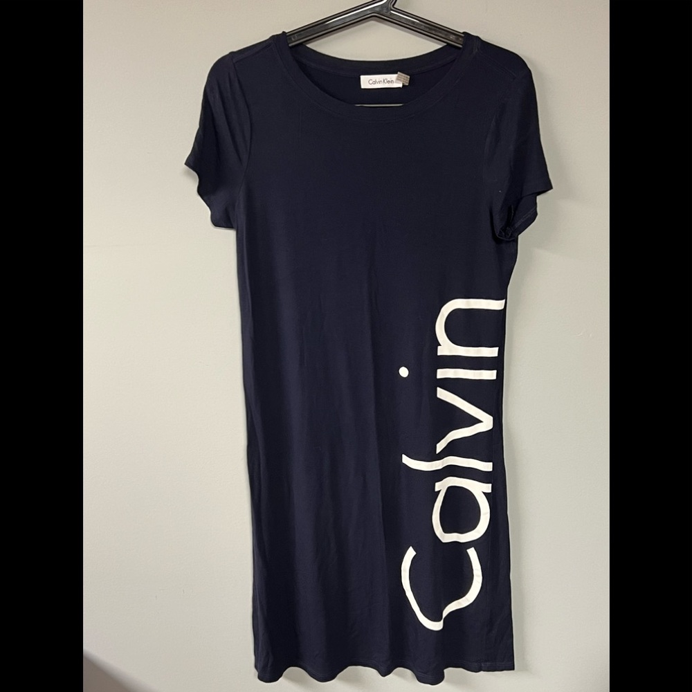 Calvin T Shirt dress